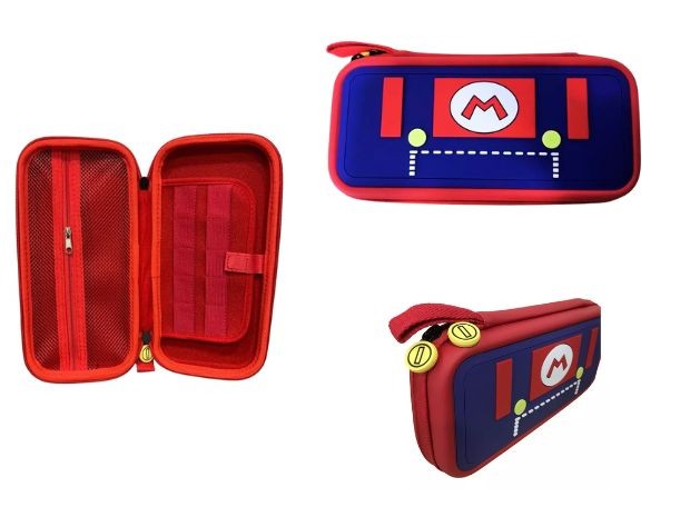 &u+ NINTENDO SWITCH CASE MARIO AZUL